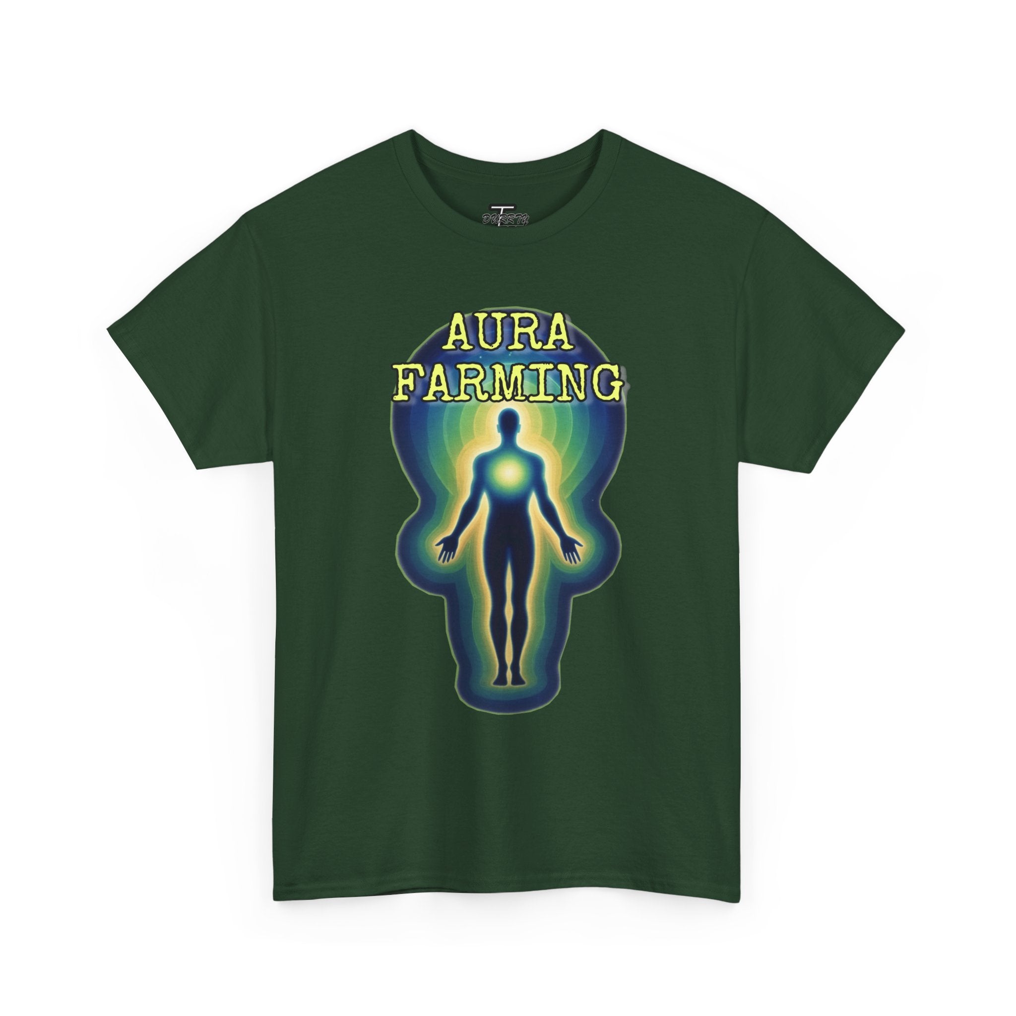 "Aura Farming" — Spiritual Energy Graphic Tee
