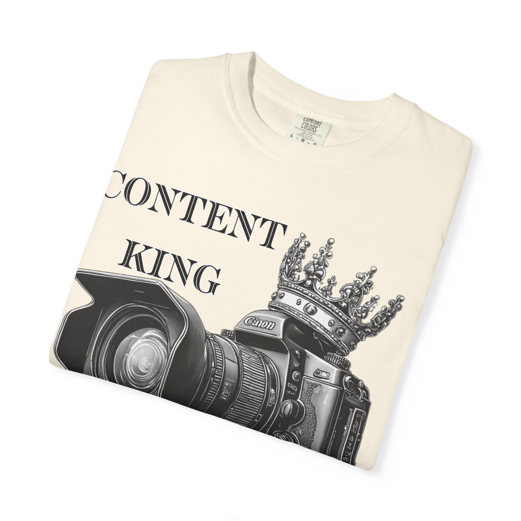 "Content King" Camera Graphic Tee