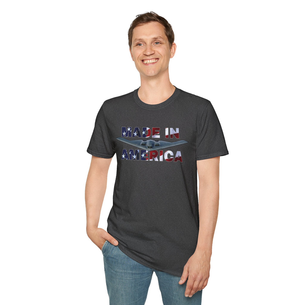 "Made In America" B2 Bomber America 250 Graphic Tee