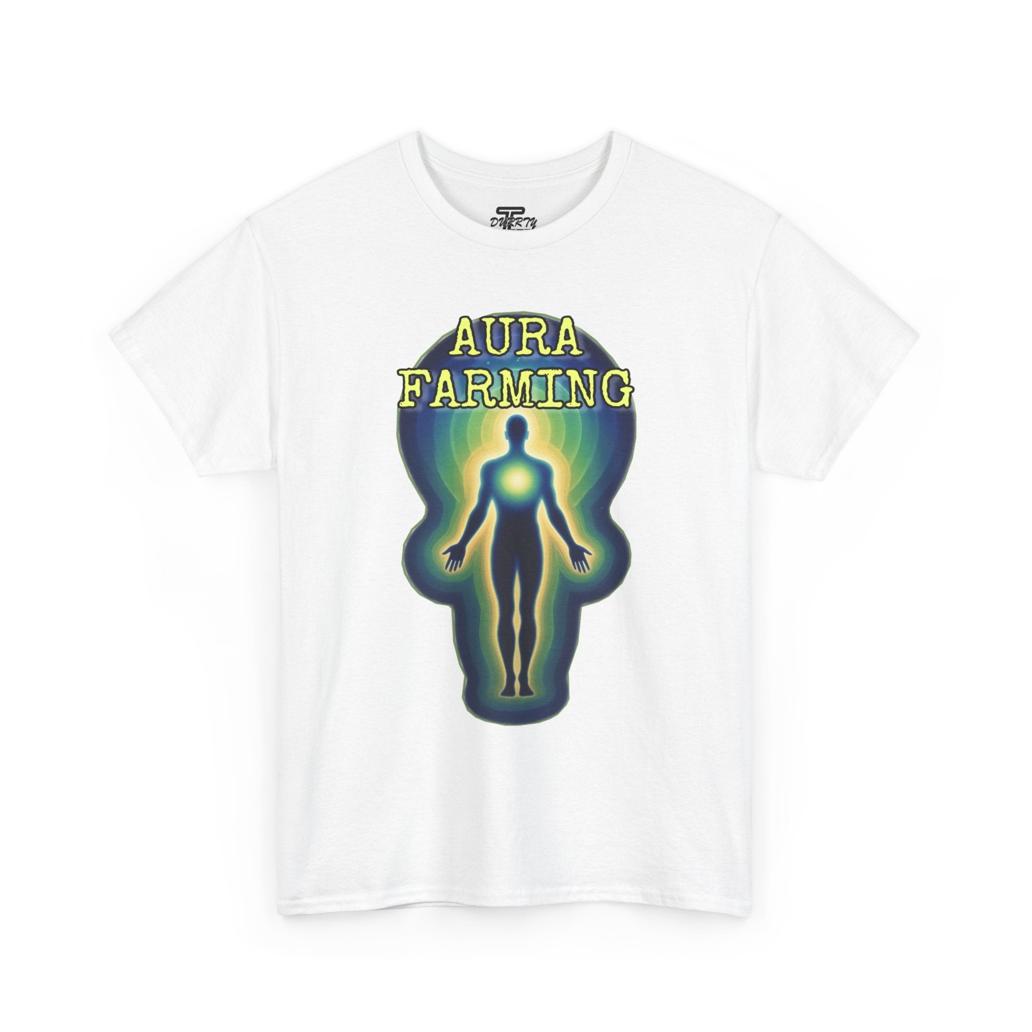 "Aura Farming" — Spiritual Energy Graphic Tee