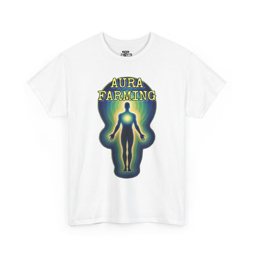 "Aura Farming" — Spiritual Energy Graphic Tee