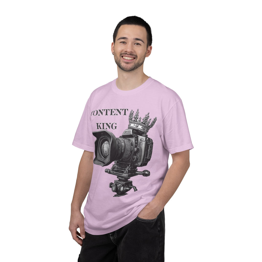 "Content King" Camera Graphic Tee