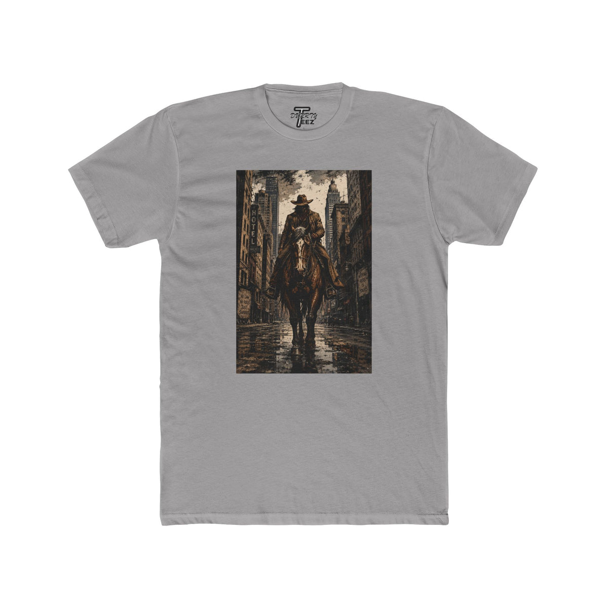 "Urban Cowboy" (No Words) Vintage Western Cowboy City Graphic Tee