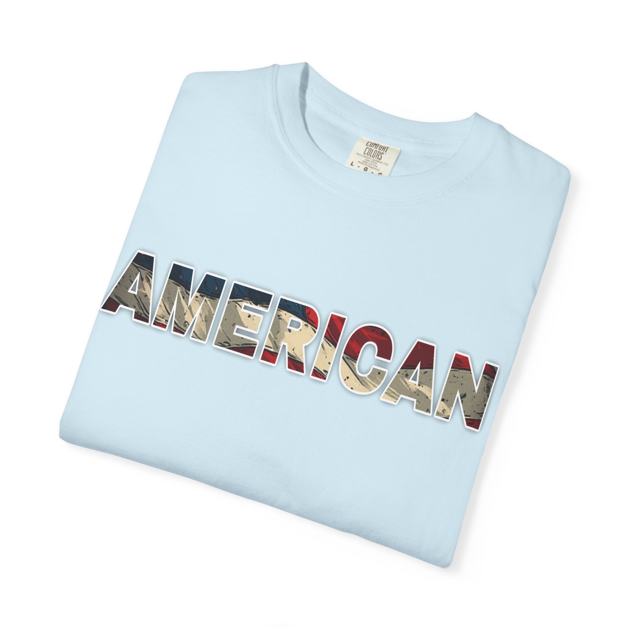 'AMERICAN' Patriotic Graphic Tee