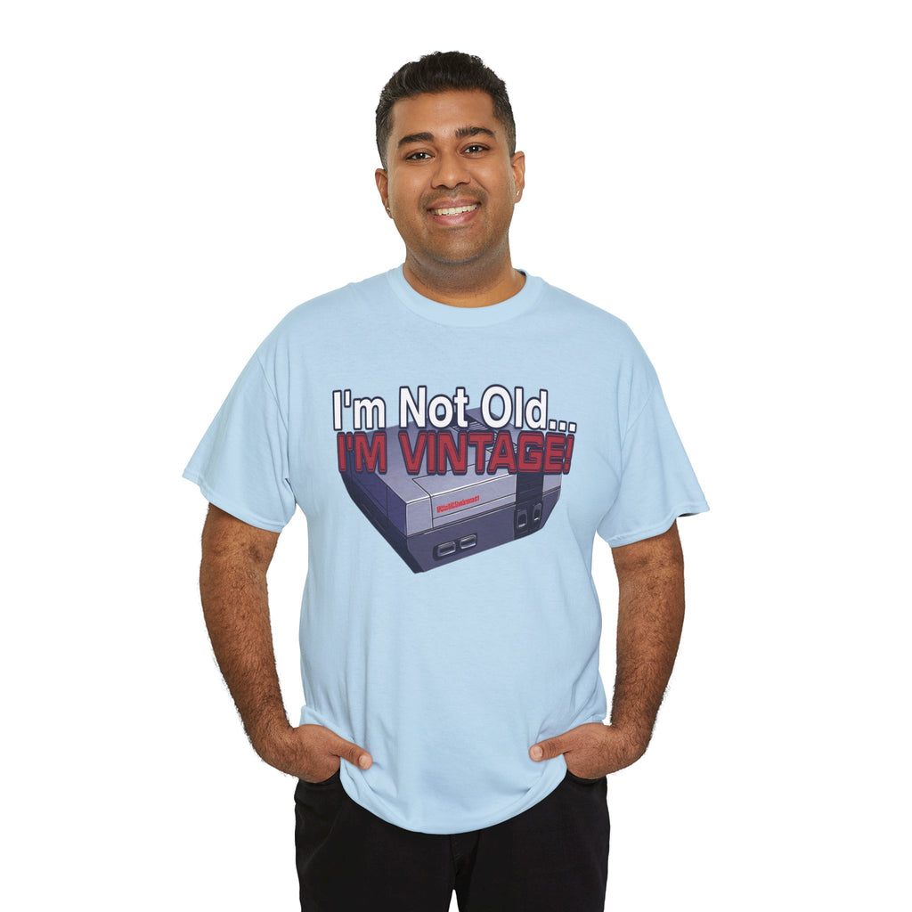 "I'm Not Old... I'm Vintage" Retro Gaming T-Shirt