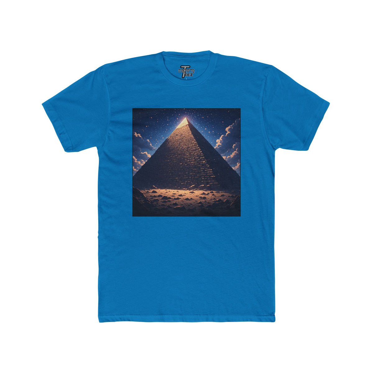 "Beautiful History" Pyramid At Night Graphic Tee