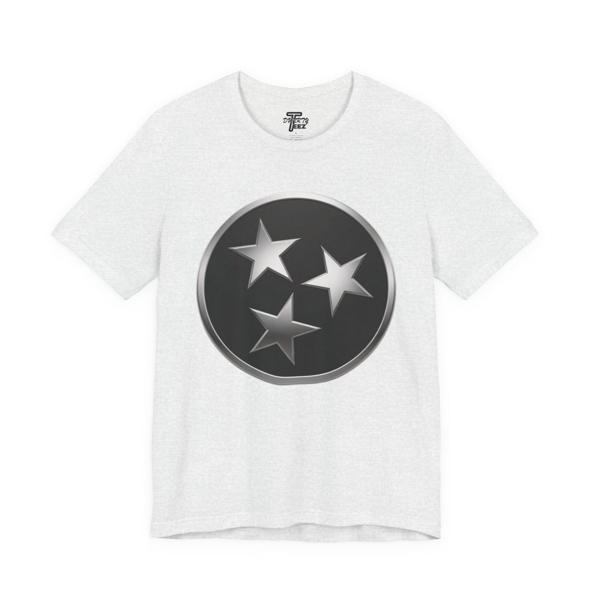 "Tennessee Pride" Metallic Black State Emblem Graphic Tee