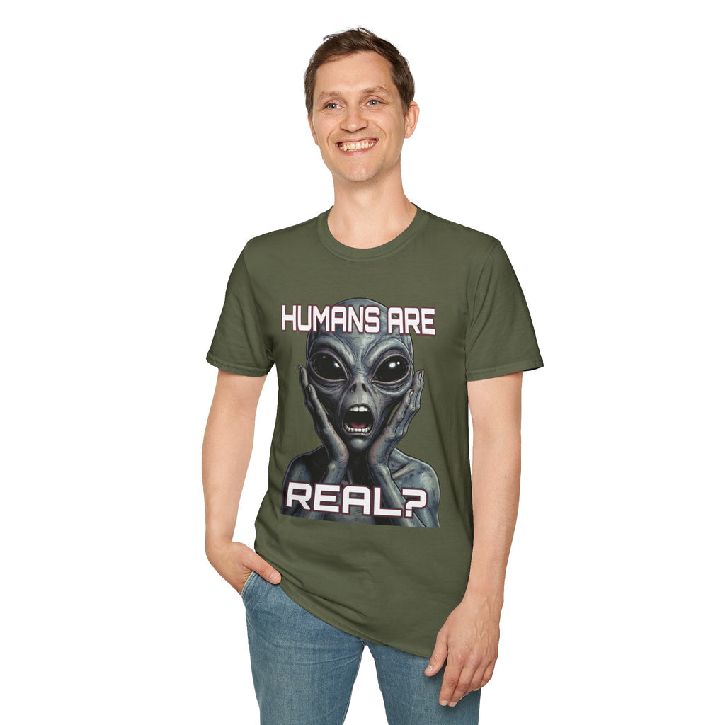 "Humans Are Real?" Graphic Tee