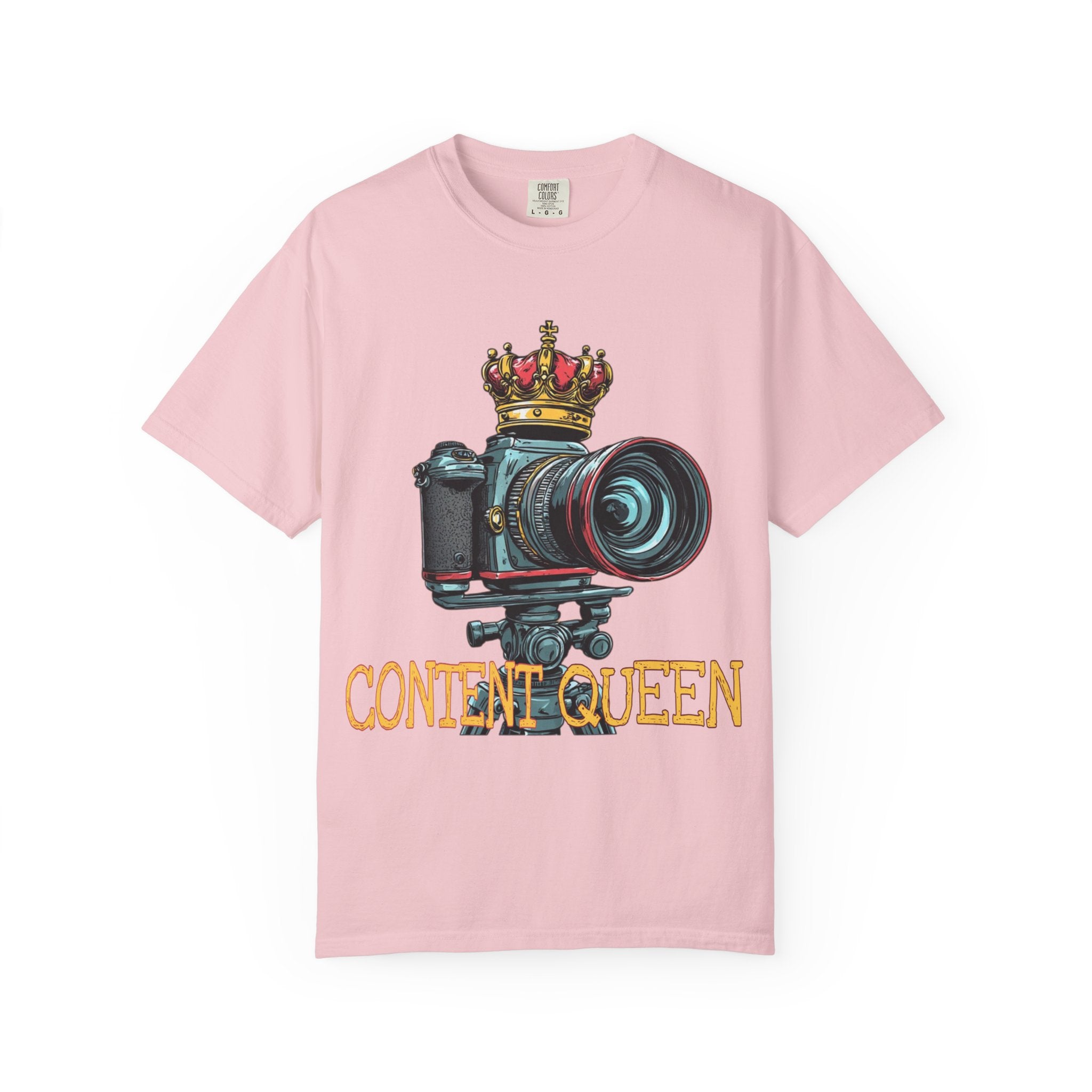 "Content Queen" Camera Graphic Tee