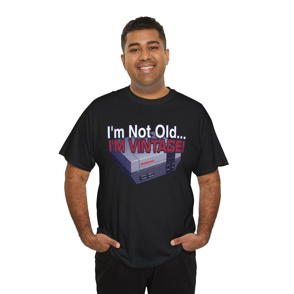 "I'm Not Old... I'm Vintage" Retro Gaming T-Shirt
