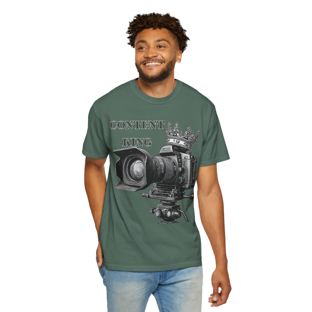 "Content King" Camera Graphic Tee