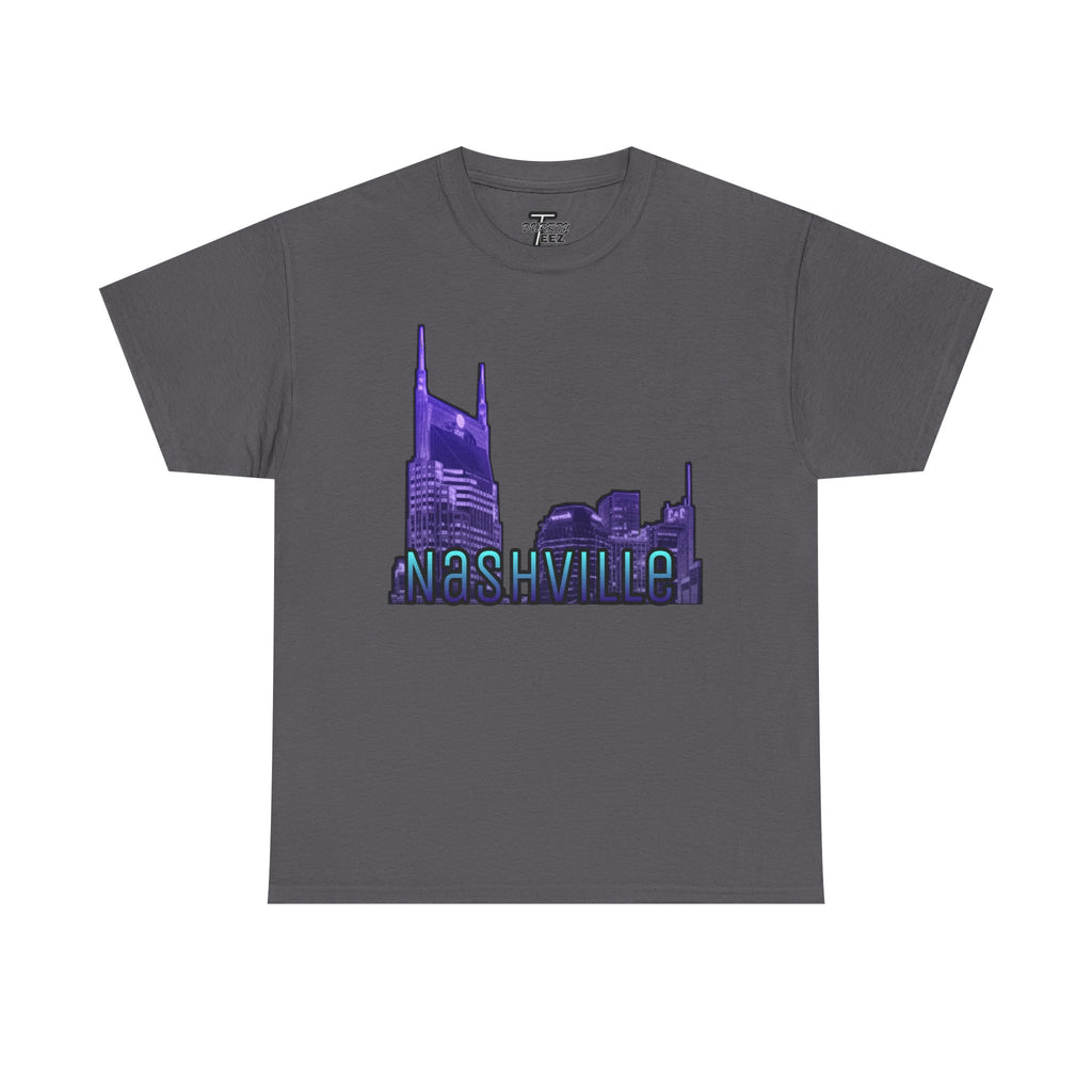 "Nashville Skyline" - Nashville Tennessee Graphic Tee