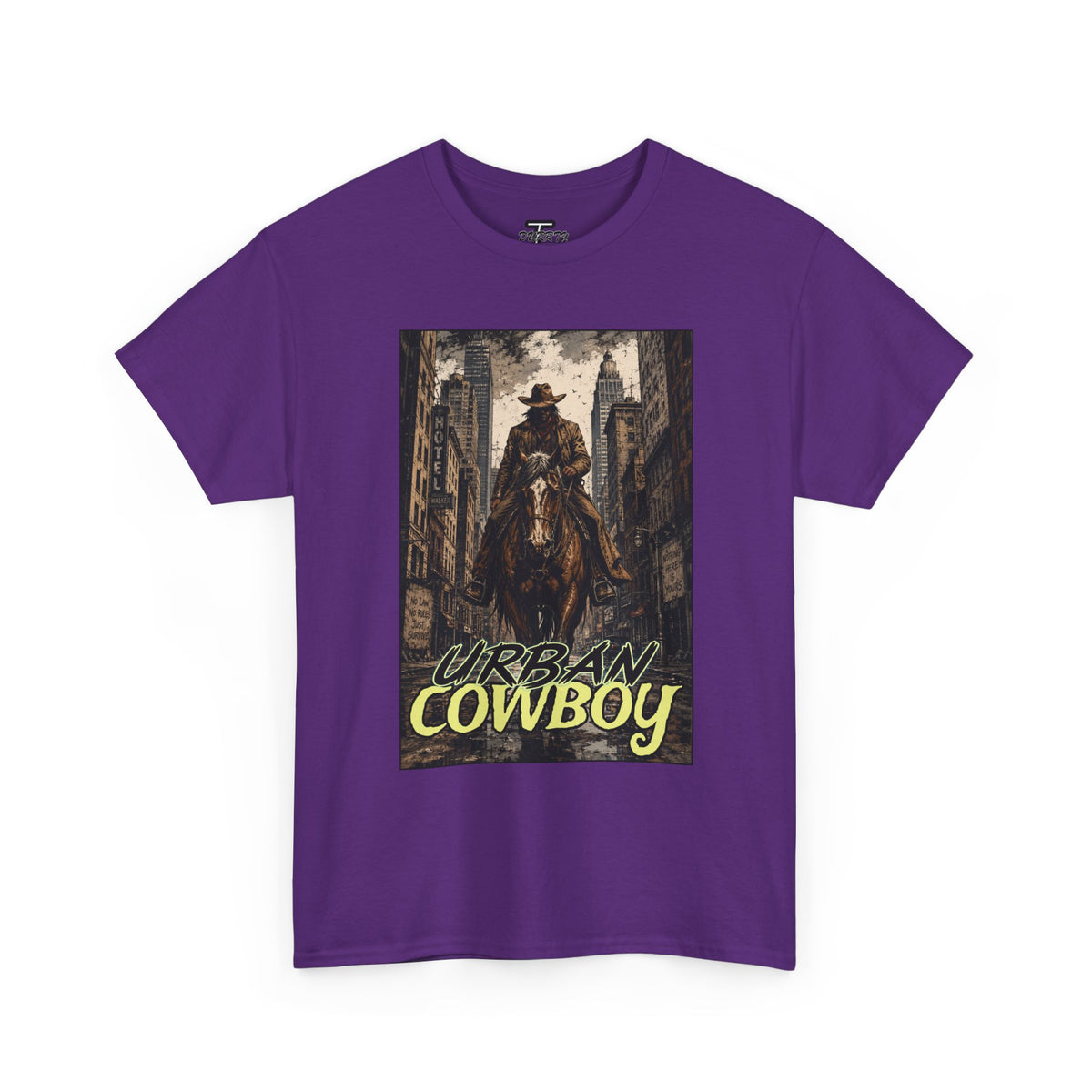 "Urban Cowboy" Retro City Cowboy Graphic Tee