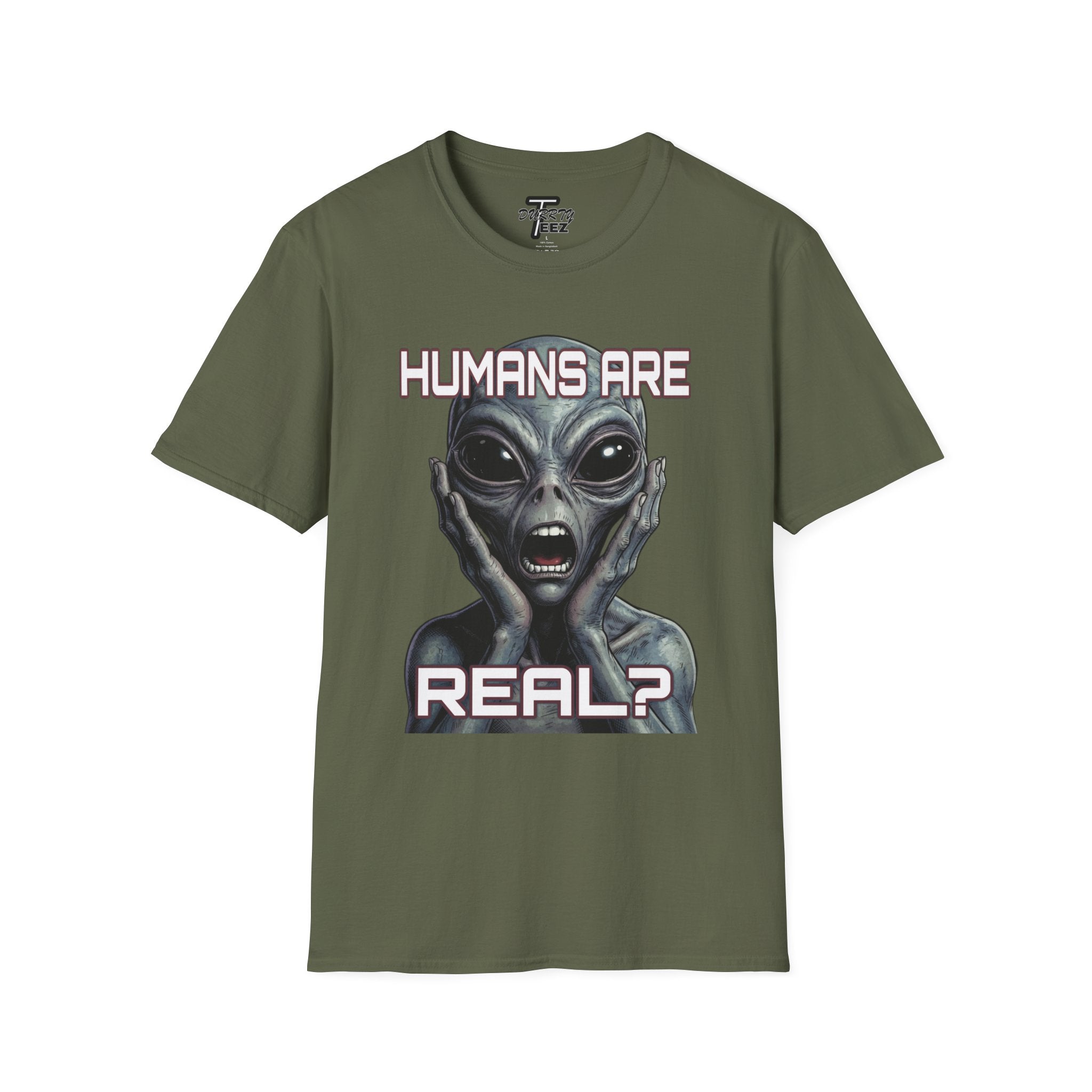 "Humans Are Real?" Graphic Tee