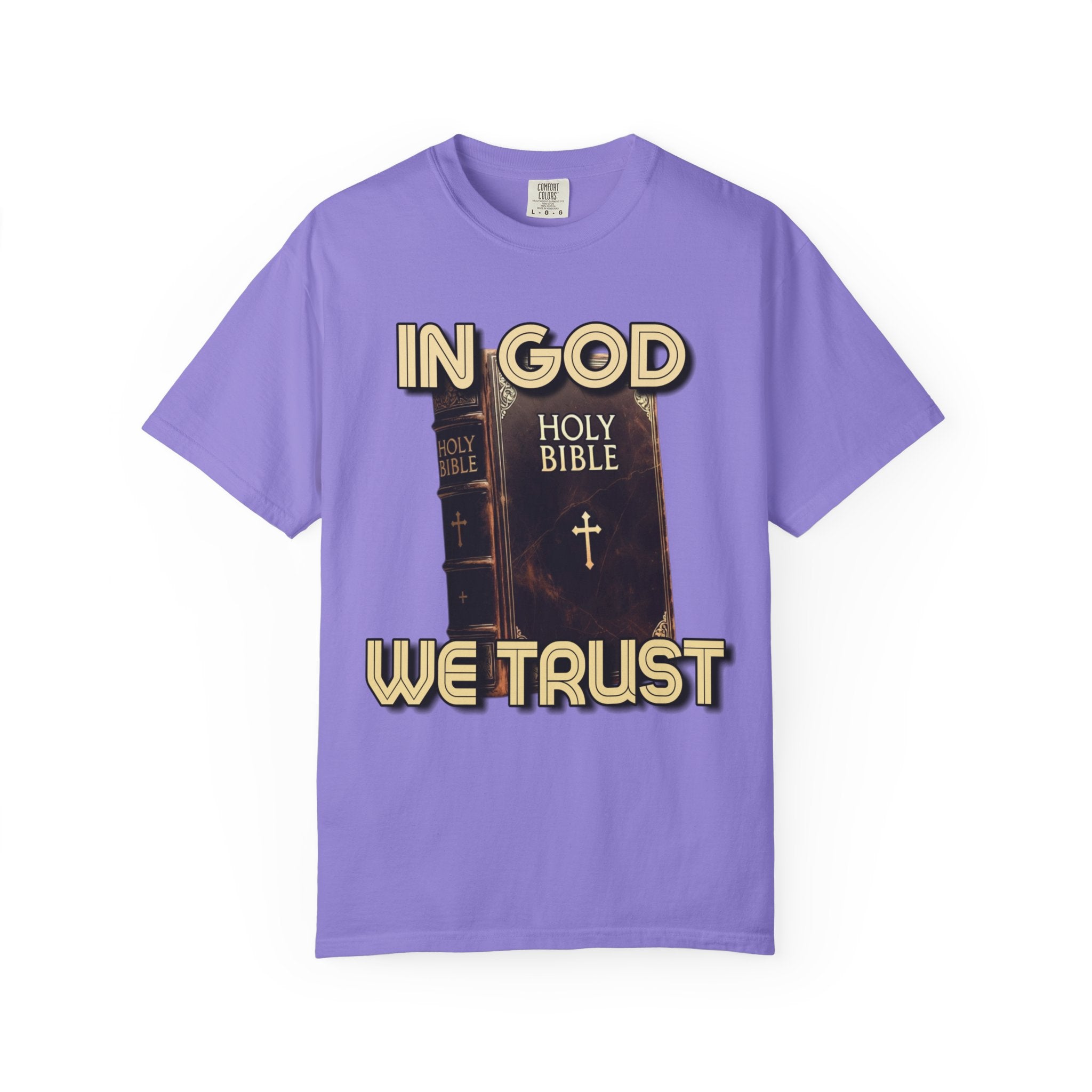 "In God We Trust" Faith Graphic Tee