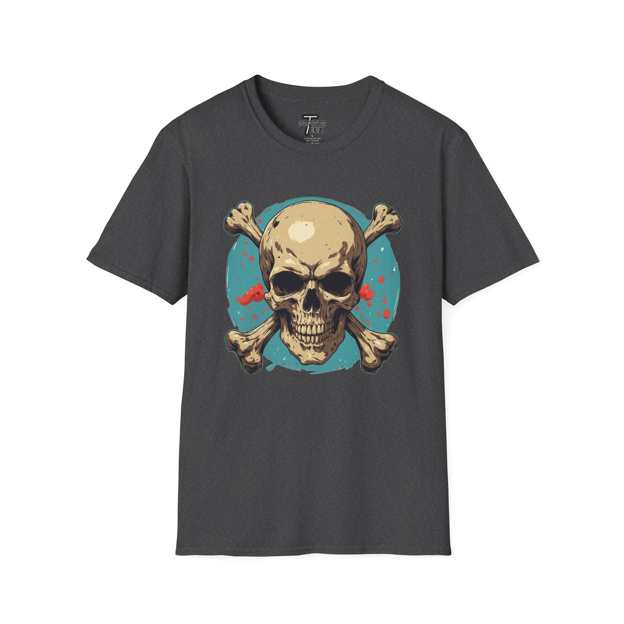 "Skull & Crossbones" Retro Pirate Skull Graphic Tee