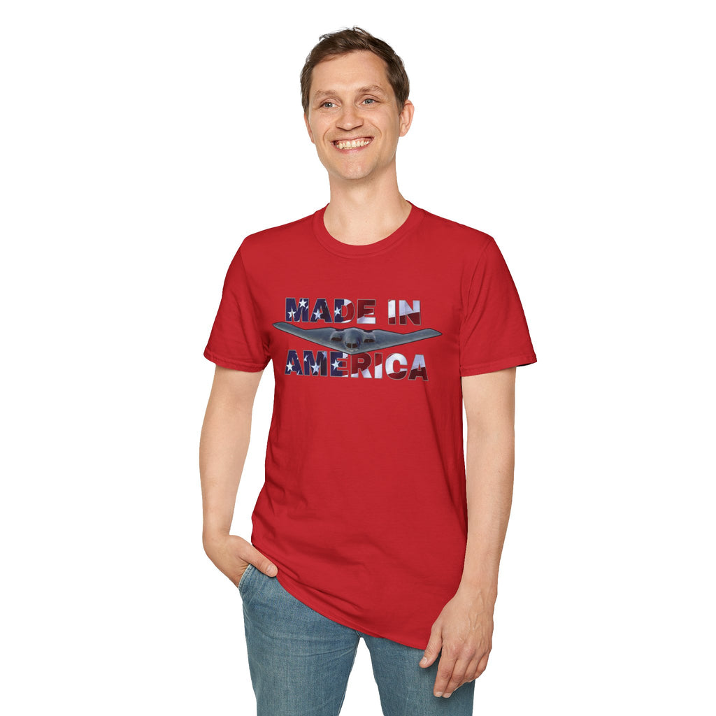 "Made In America" B2 Bomber America 250 Graphic Tee