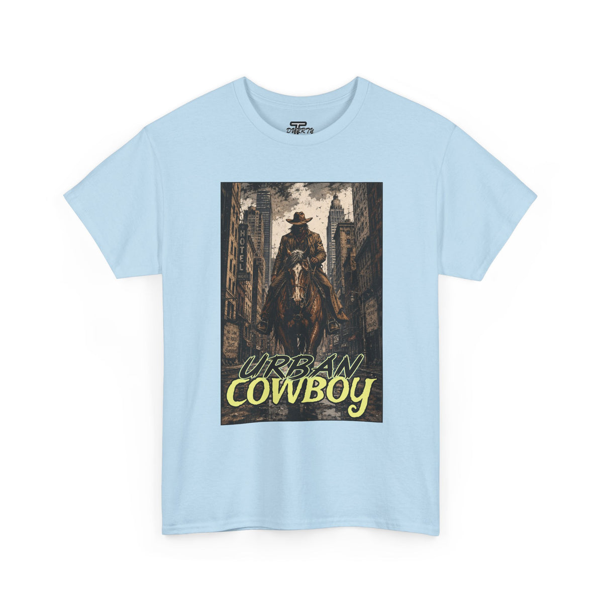 "Urban Cowboy" Retro City Cowboy Graphic Tee