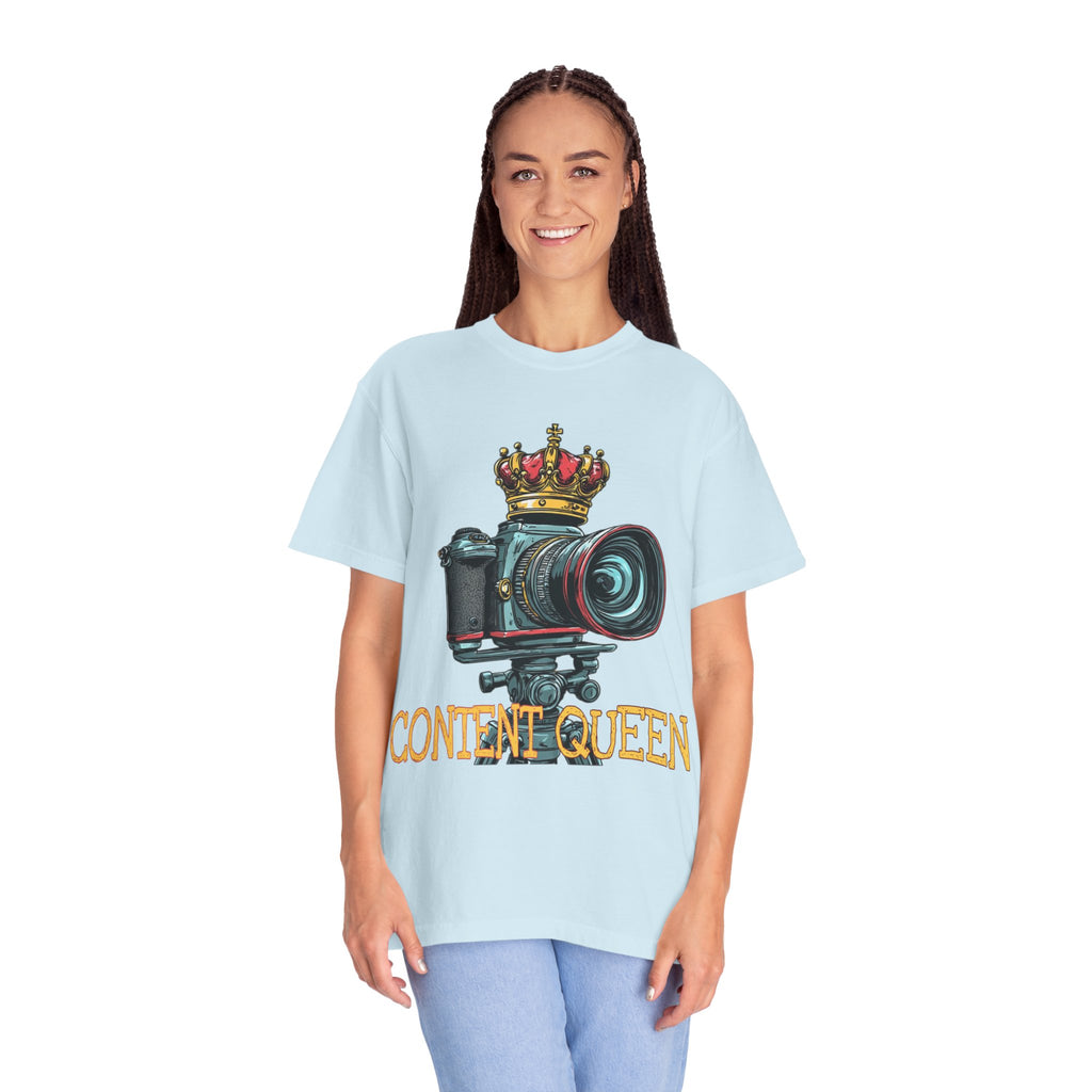 "Content Queen" Camera Graphic Tee