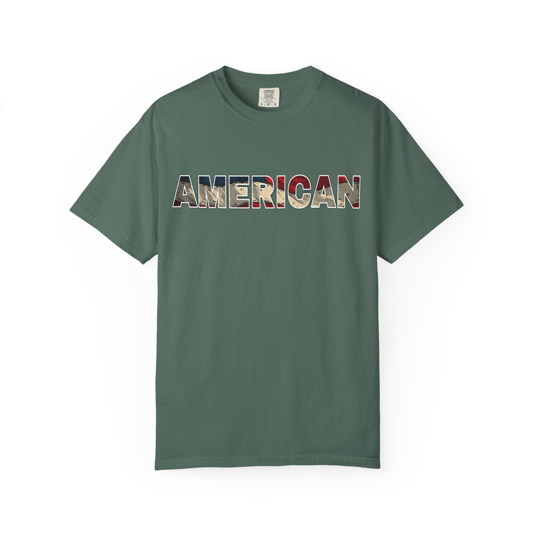 'AMERICAN' Patriotic Graphic Tee