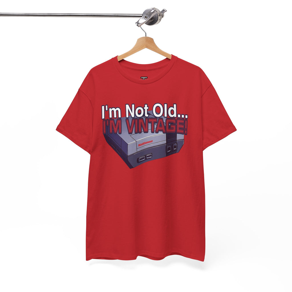 "I'm Not Old... I'm Vintage" Retro Gaming T-Shirt