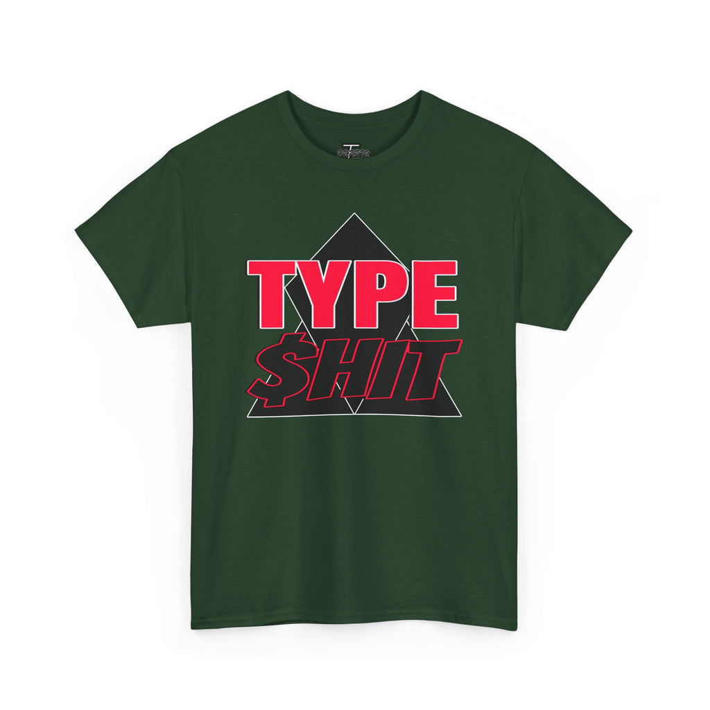 "Type $hit" Retro Bold Text Graphic Tee