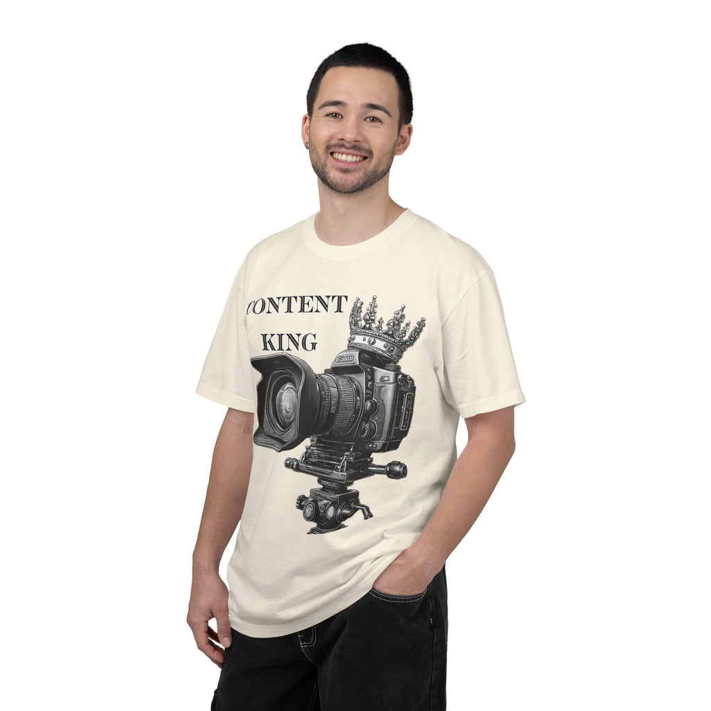 "Content King" Camera Graphic Tee