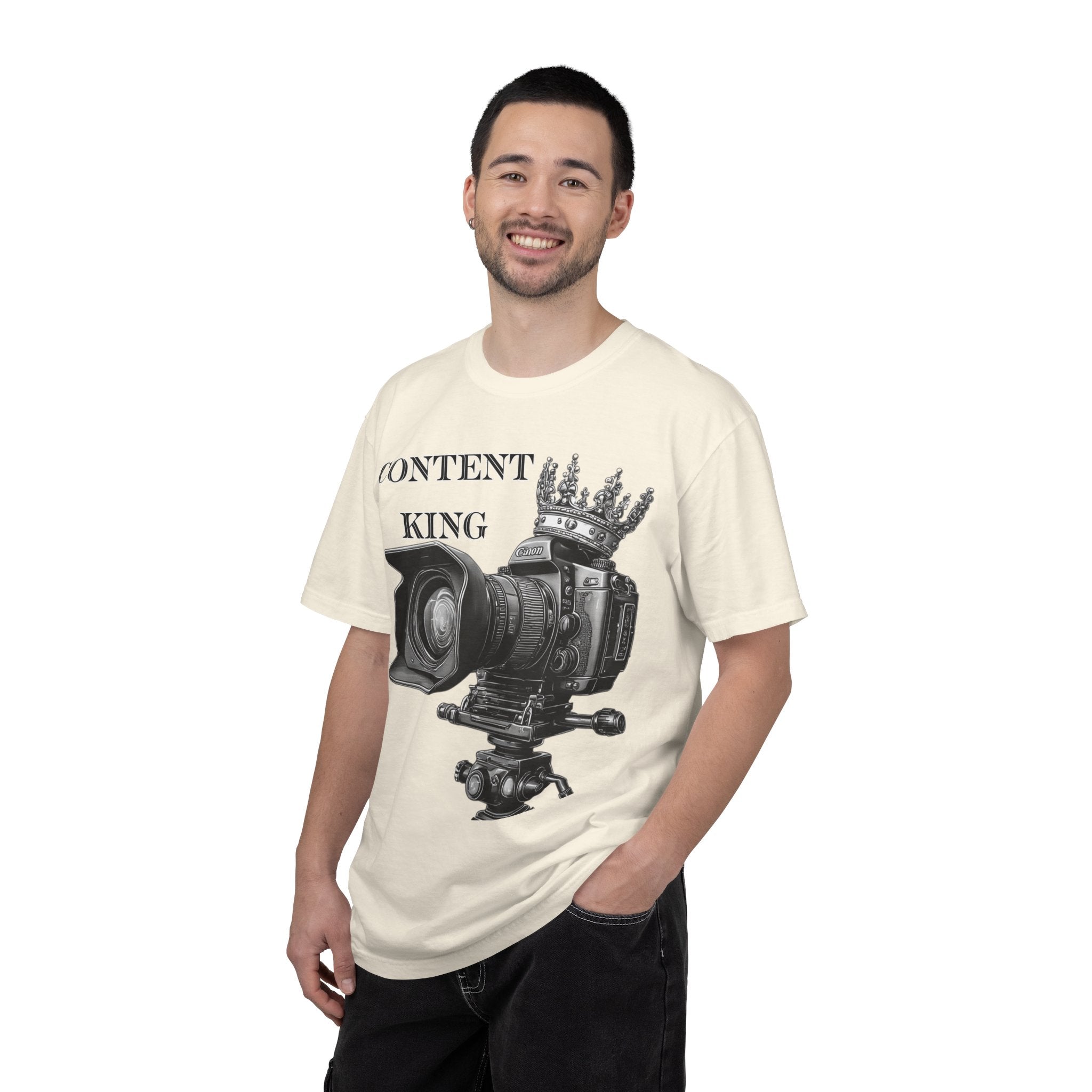 "Content King" Camera Graphic Tee