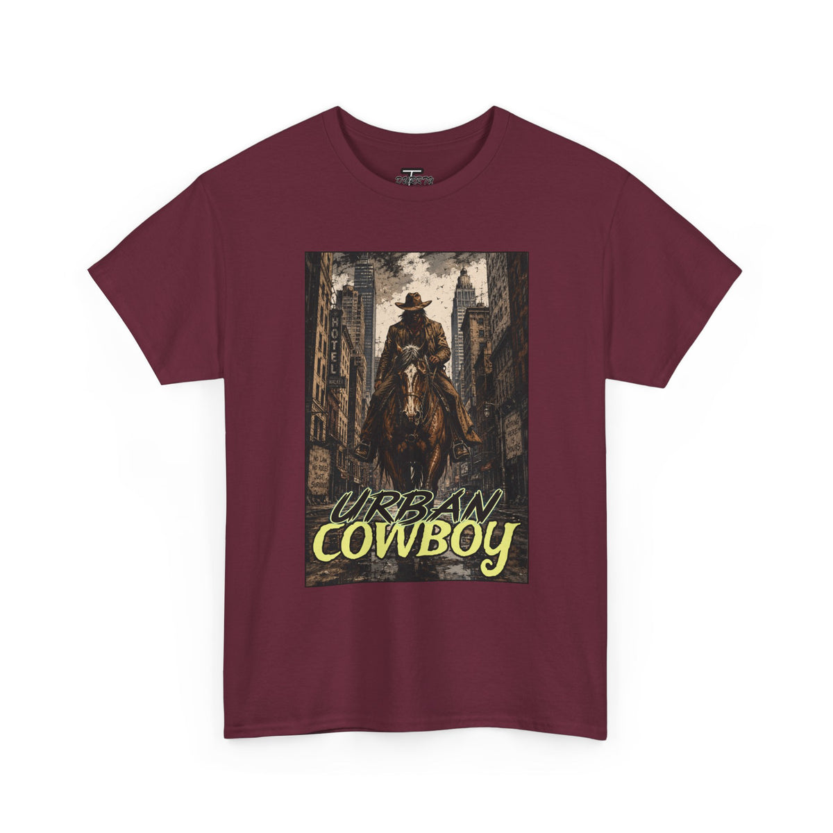 "Urban Cowboy" Retro City Cowboy Graphic Tee