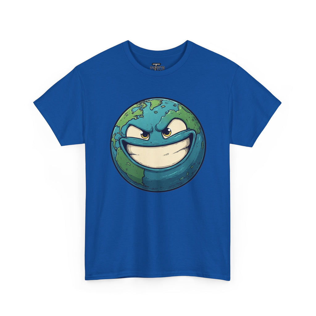 "Smirking Earth" Graphic Tee