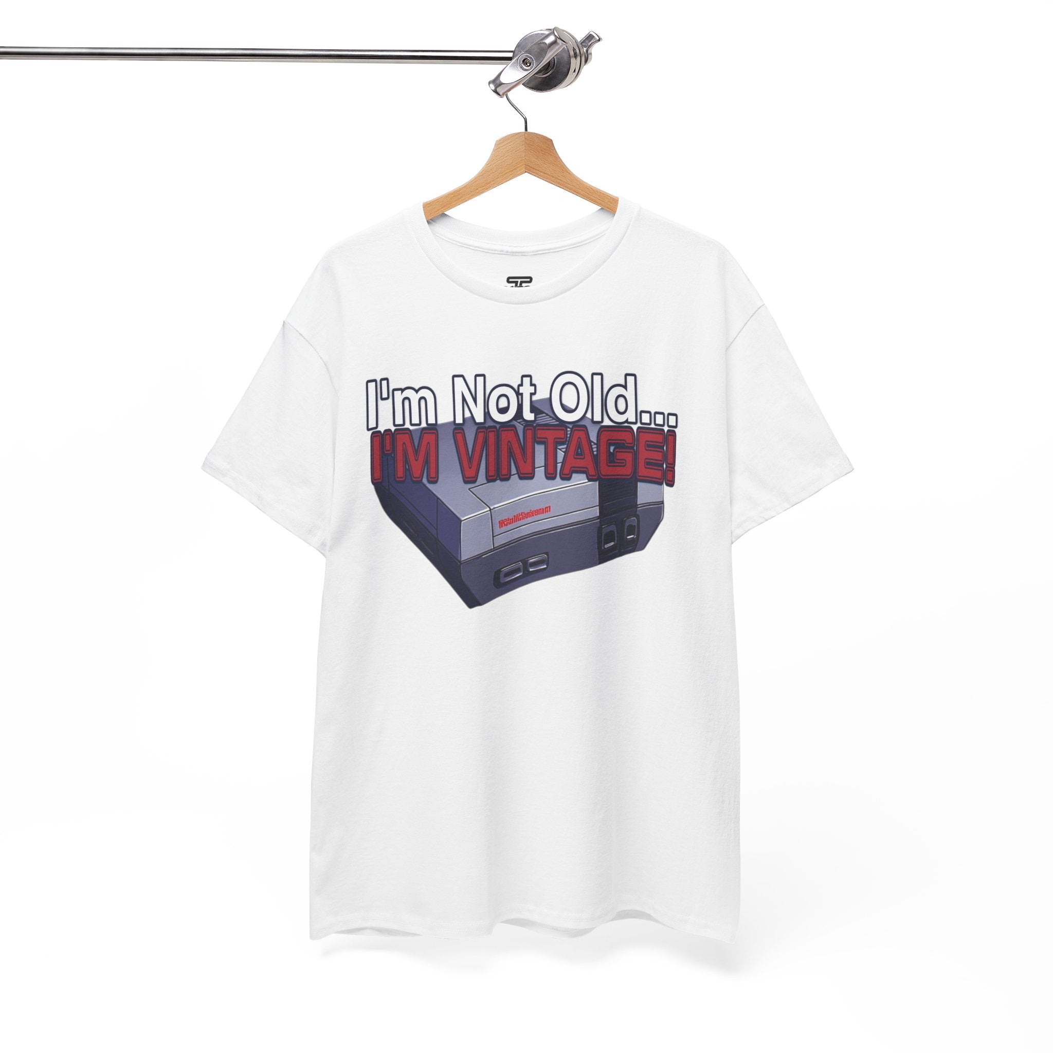 "I'm Not Old... I'm Vintage" Retro Gaming T-Shirt