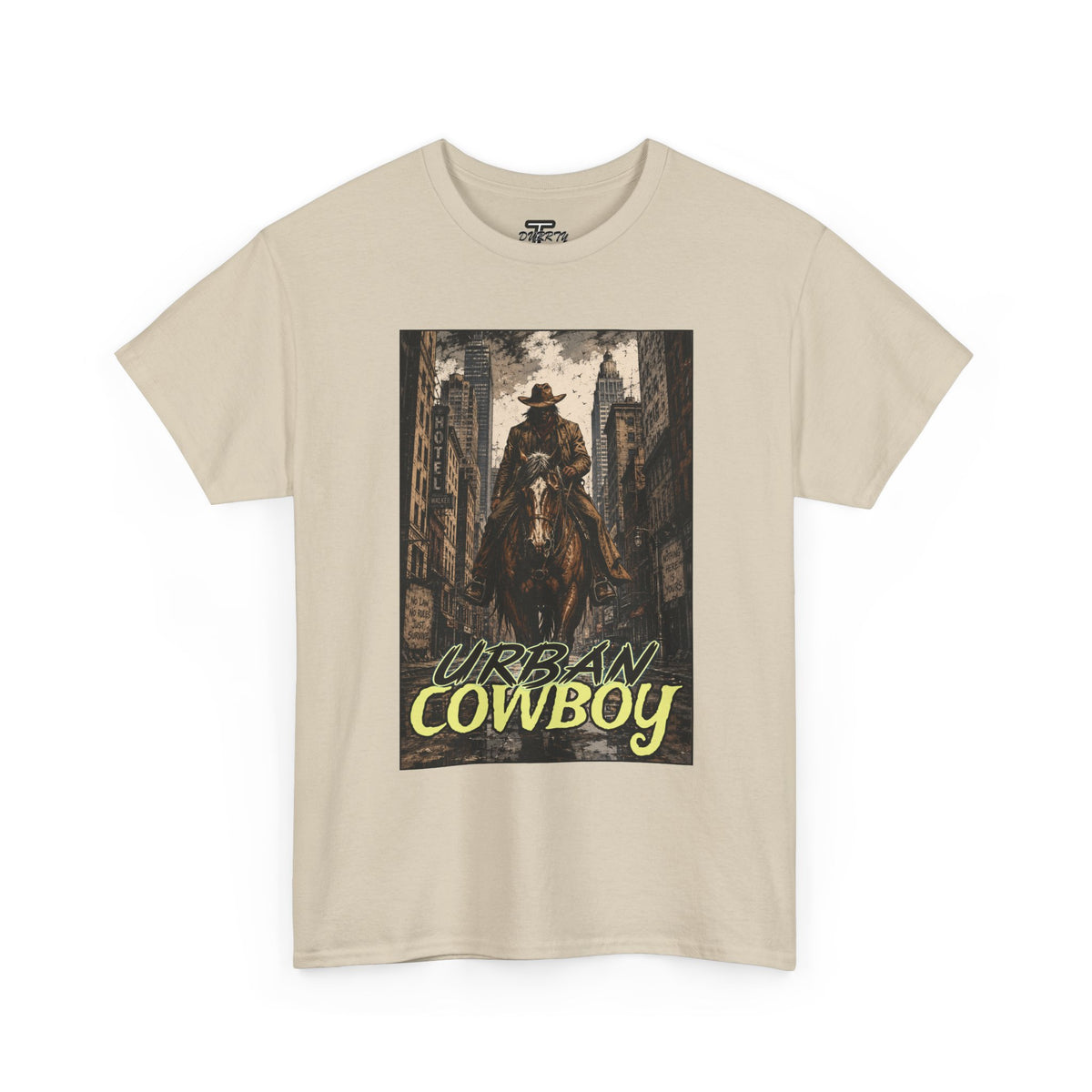 "Urban Cowboy" Retro City Cowboy Graphic Tee