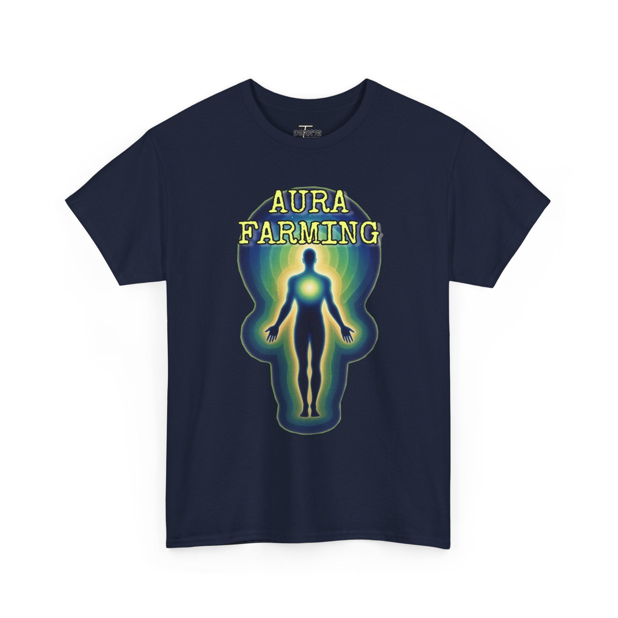 "Aura Farming" — Spiritual Energy Graphic Tee