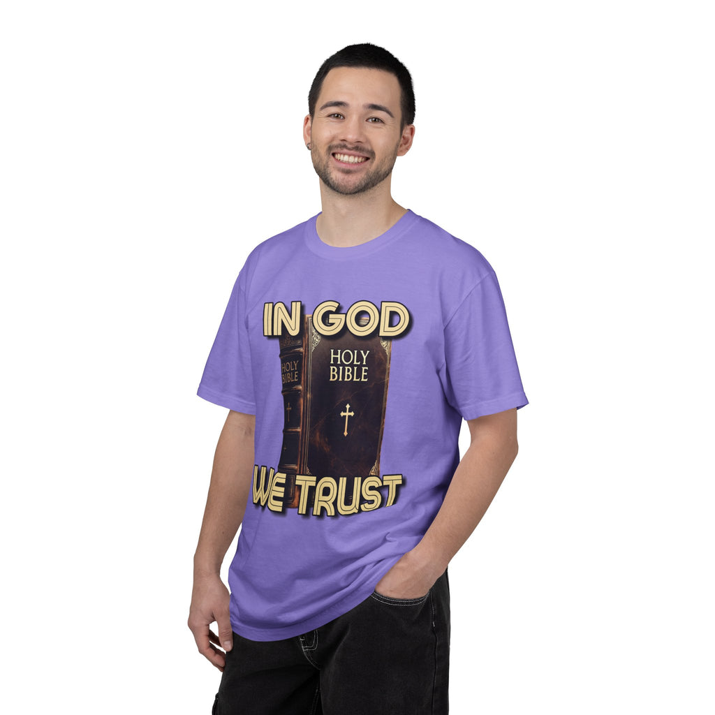 "In God We Trust" Faith Graphic Tee