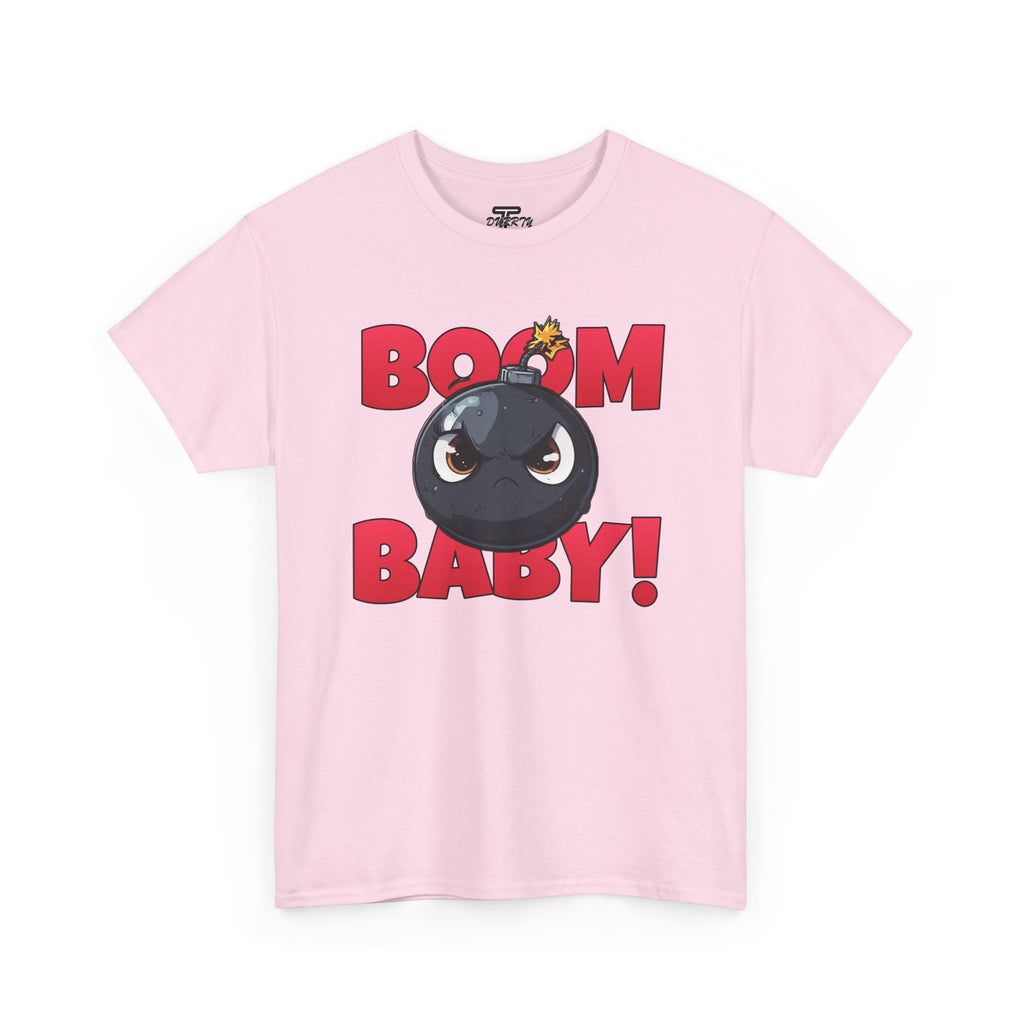 "Boom Baby!" Retro Cartoon Bomb Graphic Tee