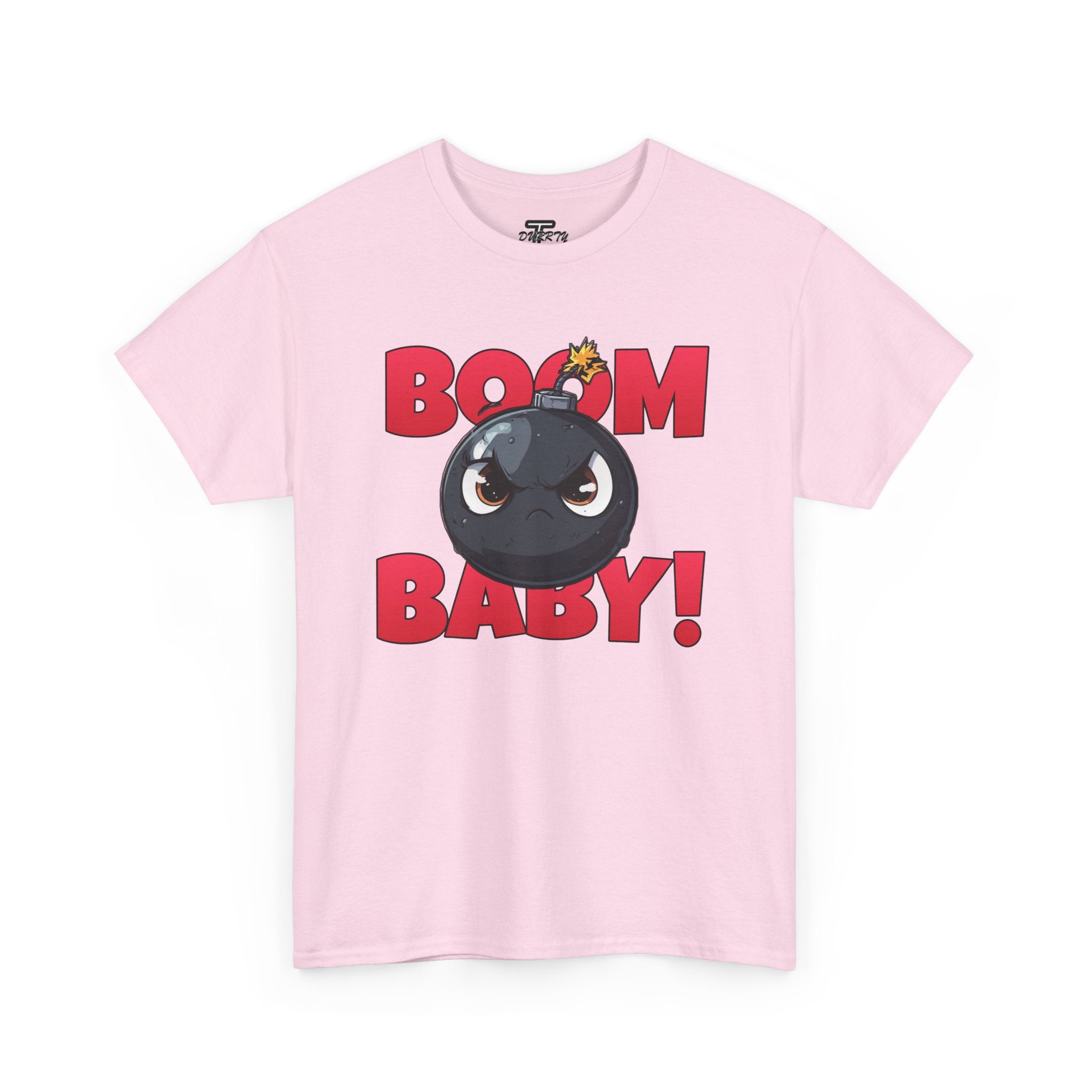 "Boom Baby!" Retro Cartoon Bomb Graphic Tee