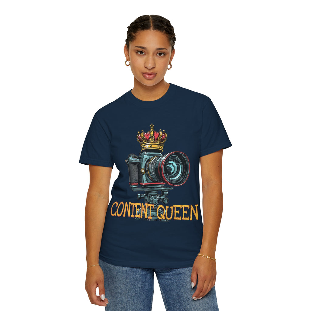 "Content Queen" Camera Graphic Tee