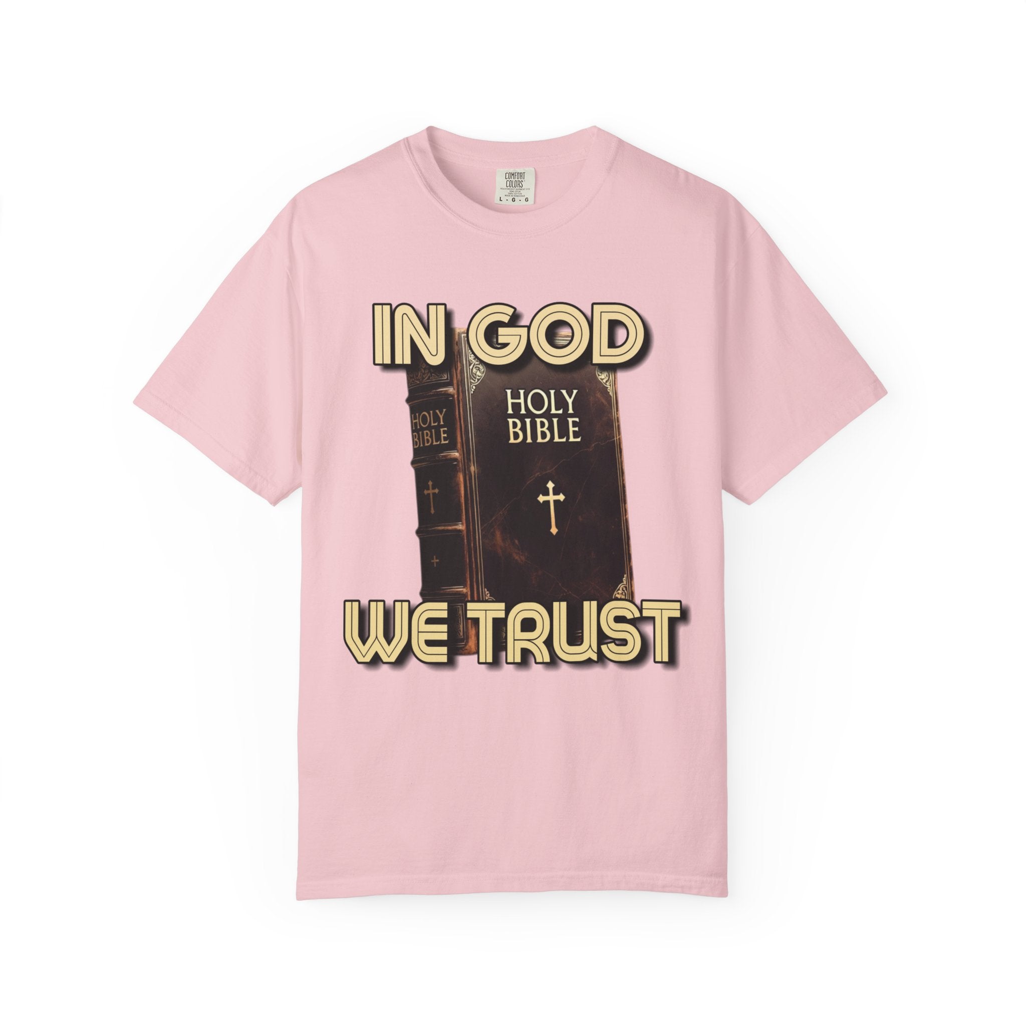 "In God We Trust" Faith Graphic Tee