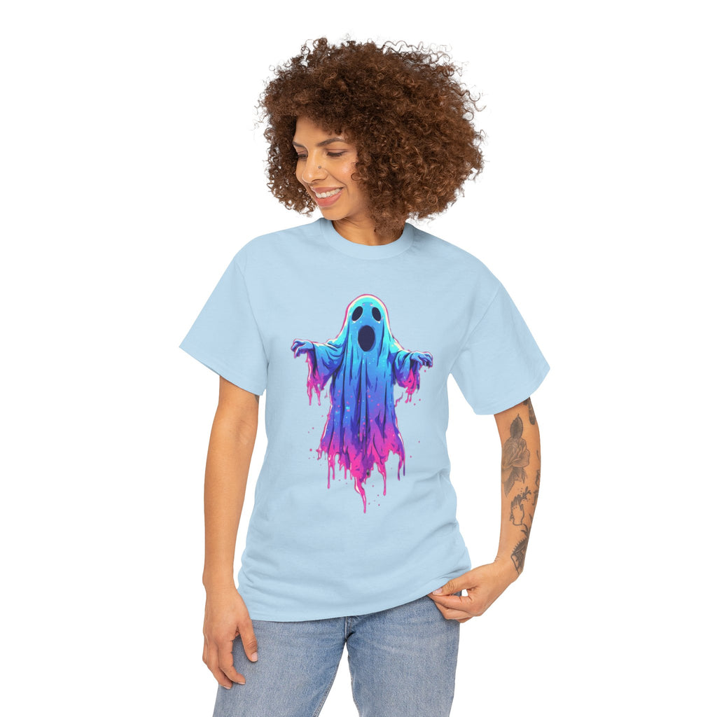 "Ghost Drip" Neon Ghost Graphic Tee
