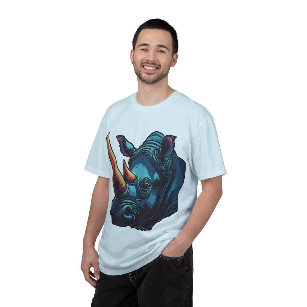 "Rhino Head" Graphic T-Shirt — Bold Animal