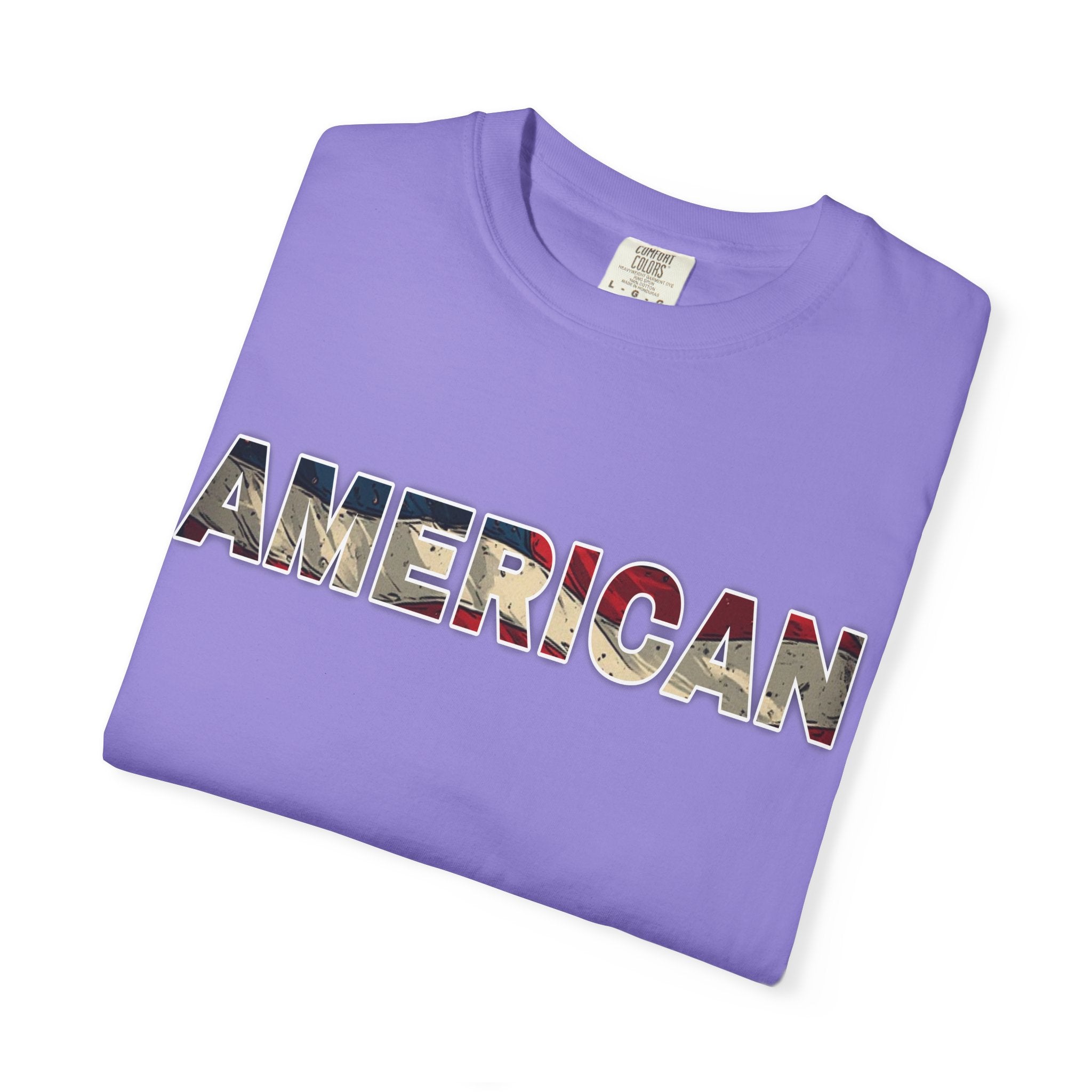 'AMERICAN' Patriotic Graphic Tee
