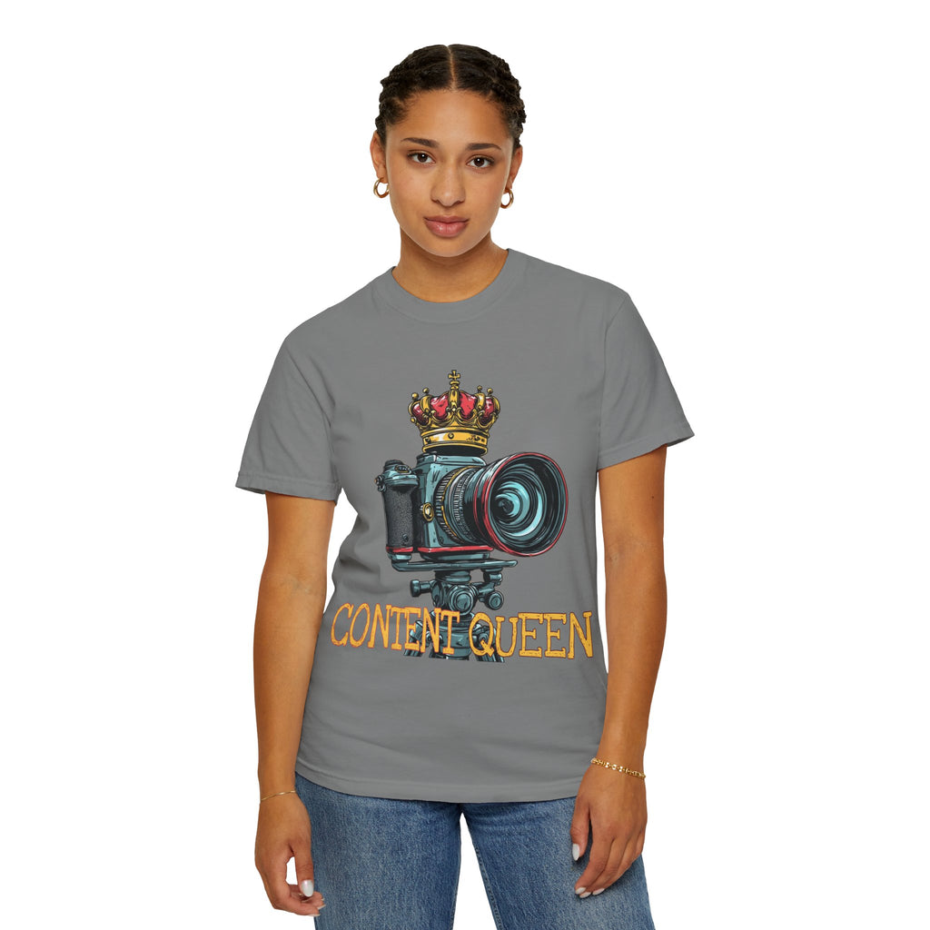 "Content Queen" Camera Graphic Tee