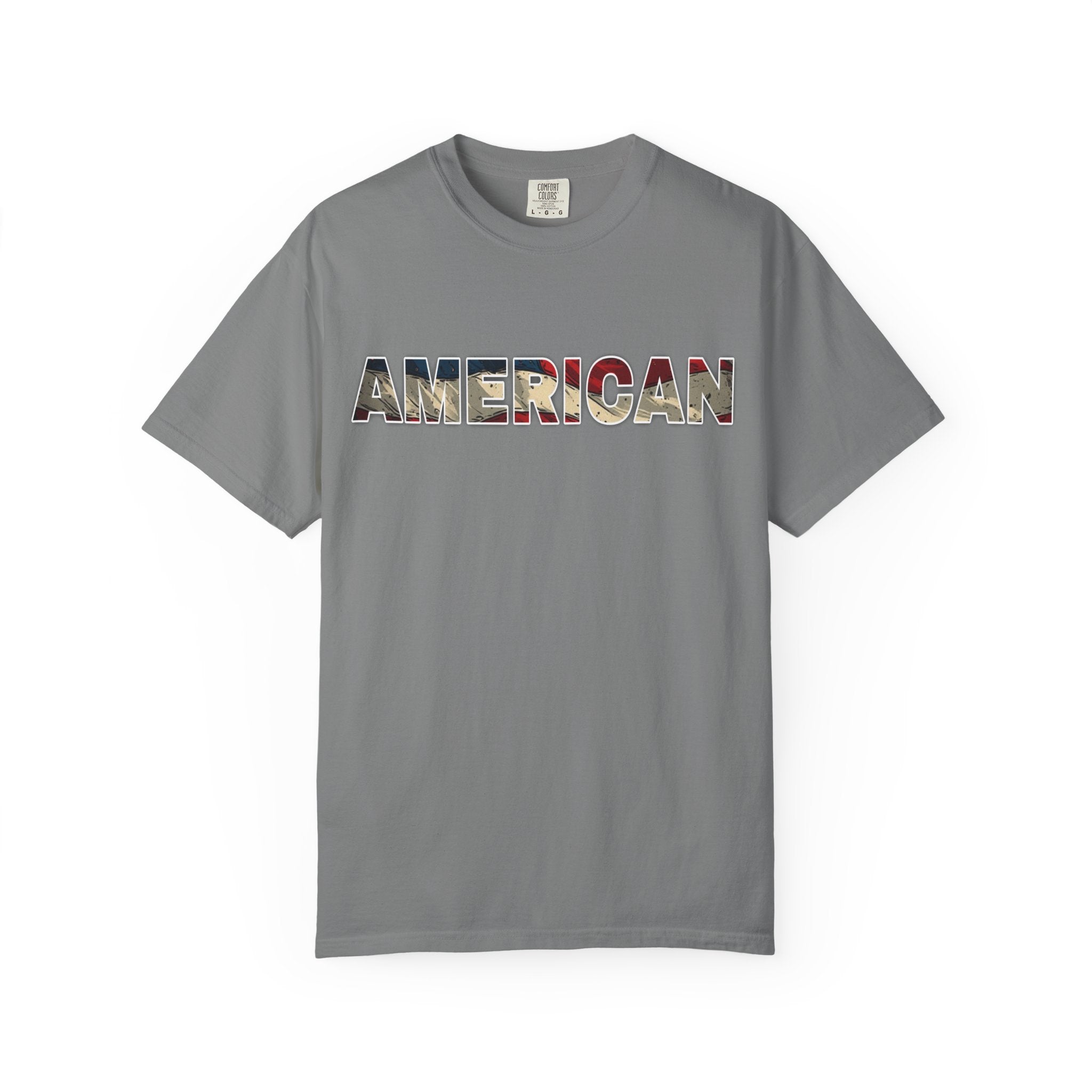 'AMERICAN' Patriotic Graphic Tee