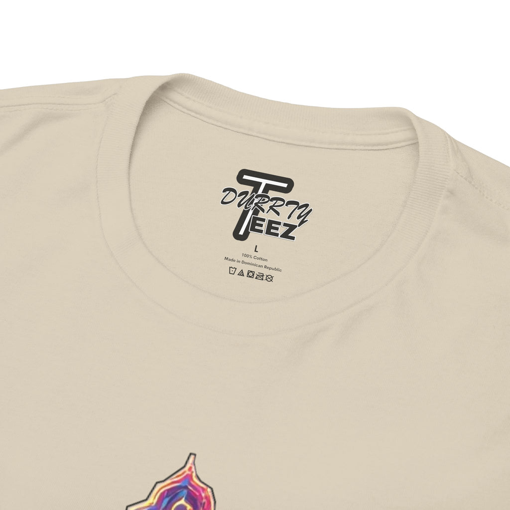 "Self Sacrifice" Neon Christian Cross Graphic Tee